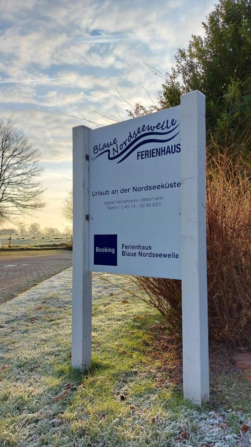 Ferienhaus Blaue Nordseewelle Villa Esens Exterior foto